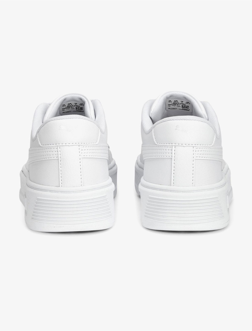 Puma Smash Platform V3 Kadın Beyaz Spor Ayakkabı Puma Smash Platform V3 Kadın Beyaz Spor Ayakkabı