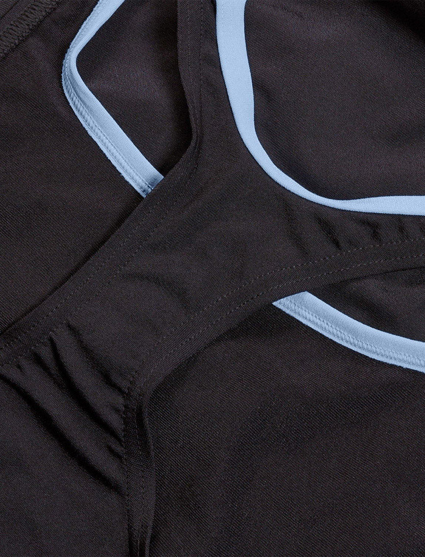 Speedo Placement 2 Piece Kadın Siyah Bikini Speedo Placement 2 Piece Kadın Siyah Bikini