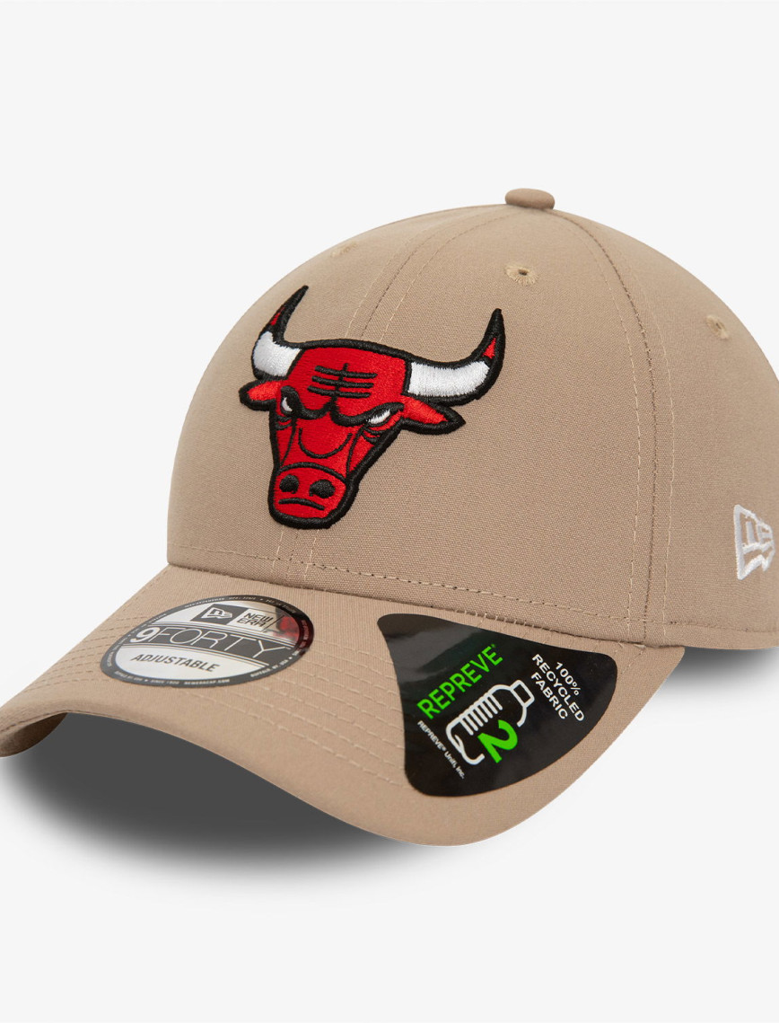 New Era Chicago Bulls Repreve Unisex Bej Şapka New Era Chicago Bulls Repreve Unisex Bej Şapka
