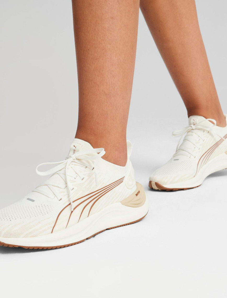 Puma Electrify Nitro 3 Knit Wn Kadın Krem Koşu Ayakkabısı Puma Electrify Nitro 3 Knit Wn Kadın Krem Koşu Ayakkabısı