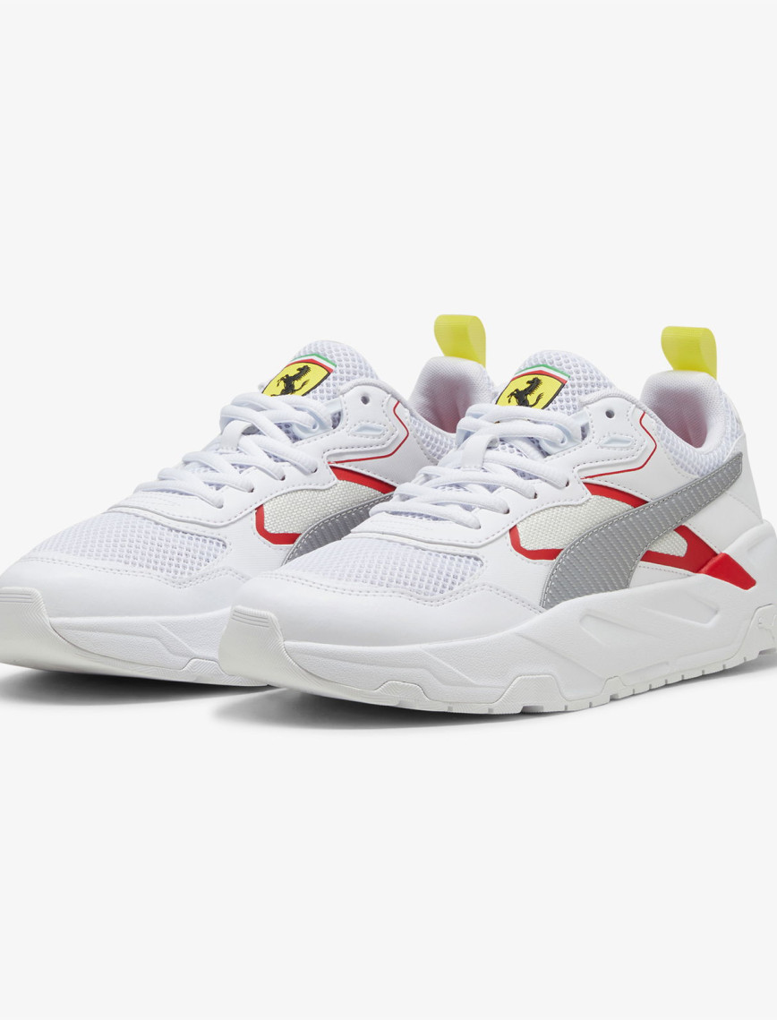 Puma Ferrari Trinity Unisex Beyaz Spor Ayakkabı Puma Ferrari Trinity Unisex Beyaz Spor Ayakkabı