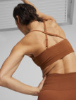 Puma Move Shapeluxe Seamless Kadın Kahverengi Antrenman Bra