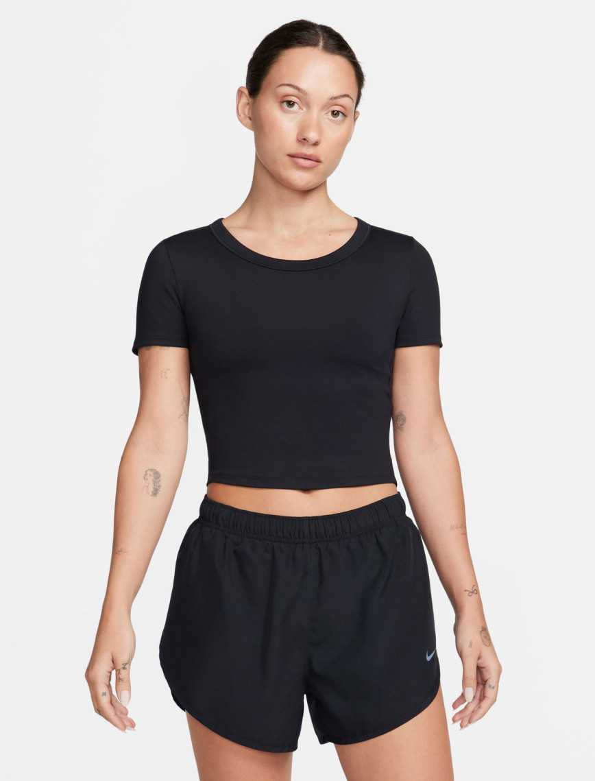 Nike One Fitted Kadın Siyah Top T-Shirt Nike One Fitted Kadın Siyah Top T-Shirt