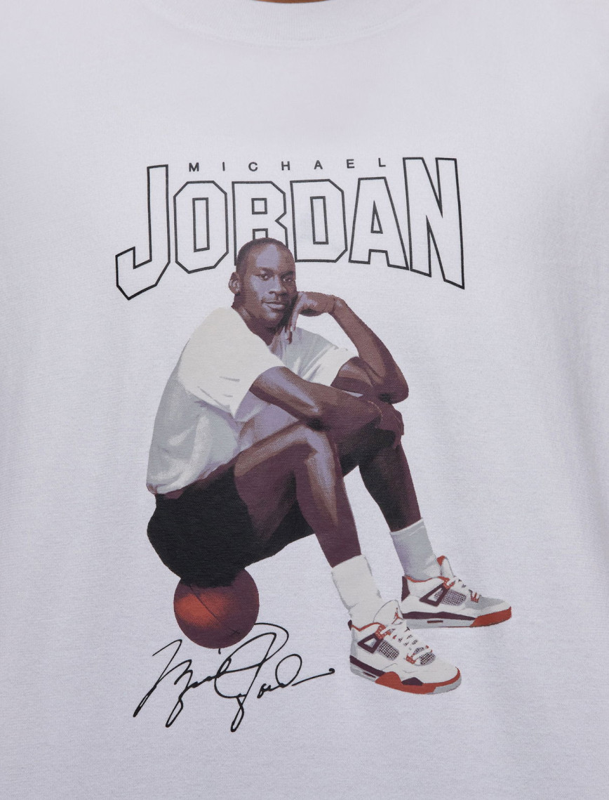 Jordan Kadın Beyaz T-Shirt Jordan Kadın Beyaz T-Shirt