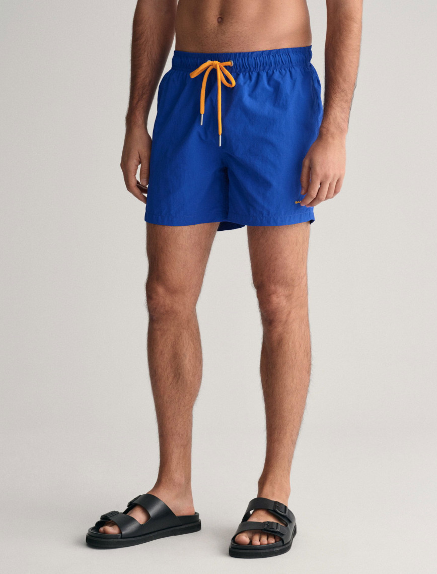 GANT Erkek Mavi Regular Fit Mayo Şort GANT Erkek Mavi Regular Fit Mayo Şort