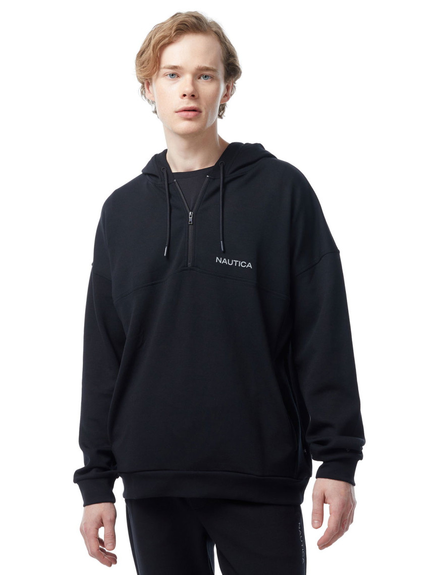 Nautica Erkek Siyah Standart Fit Sweatshirt Nautica Erkek Siyah Standart Fit Sweatshirt