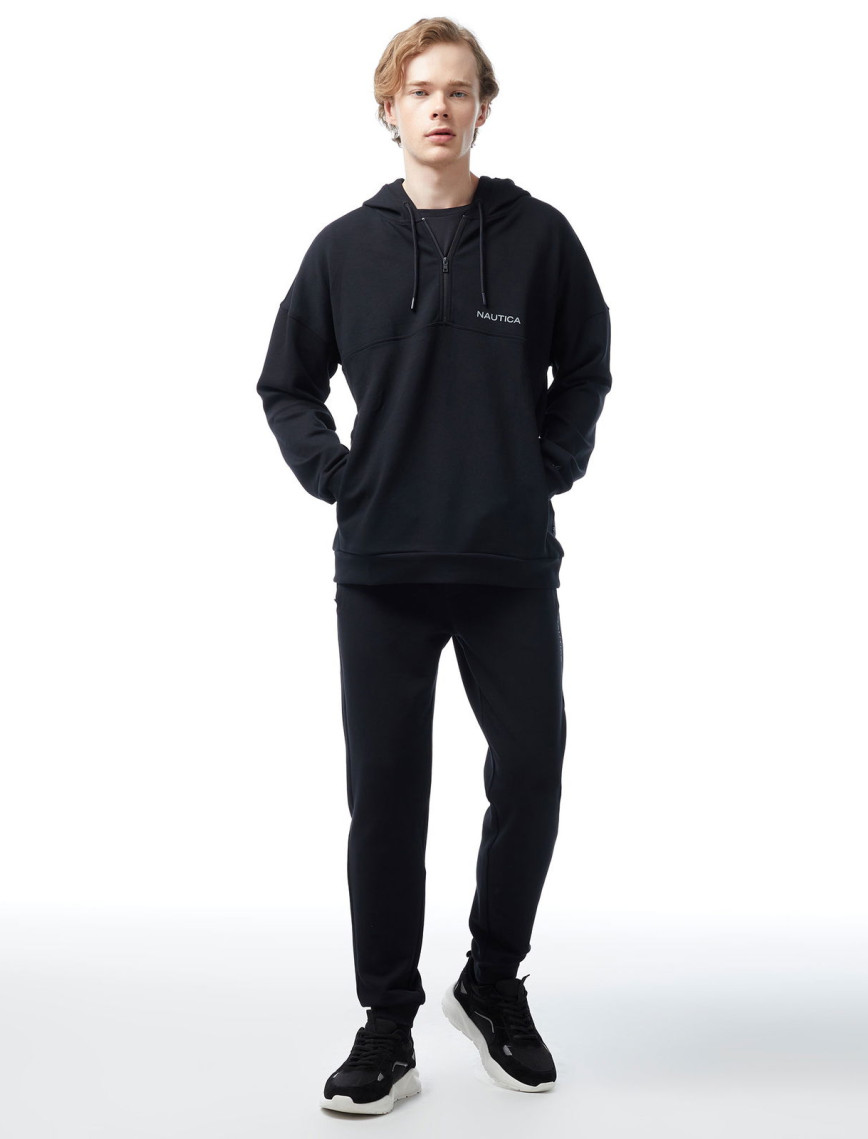 Nautica Erkek Siyah Standart Fit Sweatshirt Nautica Erkek Siyah Standart Fit Sweatshirt