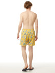 Nautica Erkek Sarı Standart Fit Mayo Şort