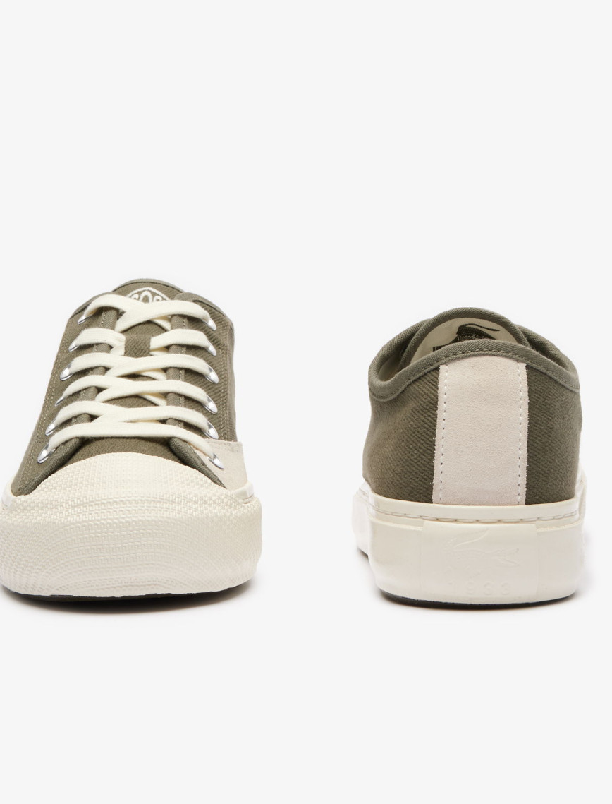 Lacoste Backcourt Erkek Haki Sneaker Lacoste Backcourt Erkek Haki Sneaker
