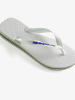 Havaianas Brasil Logo Unisex Beyaz Terlik Havaianas Brasil Logo Unisex Beyaz Terlik