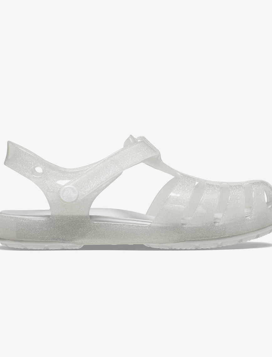 Crocs Isabella Glitter Bebek Gri Sandalet Crocs Isabella Glitter Bebek Gri Sandalet