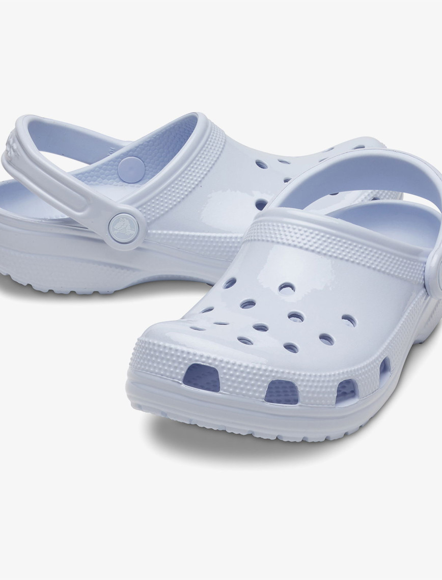 Crocs Classic High Shine Clog Kadın Mavi Terlik Crocs Classic High Shine Clog Kadın Mavi Terlik