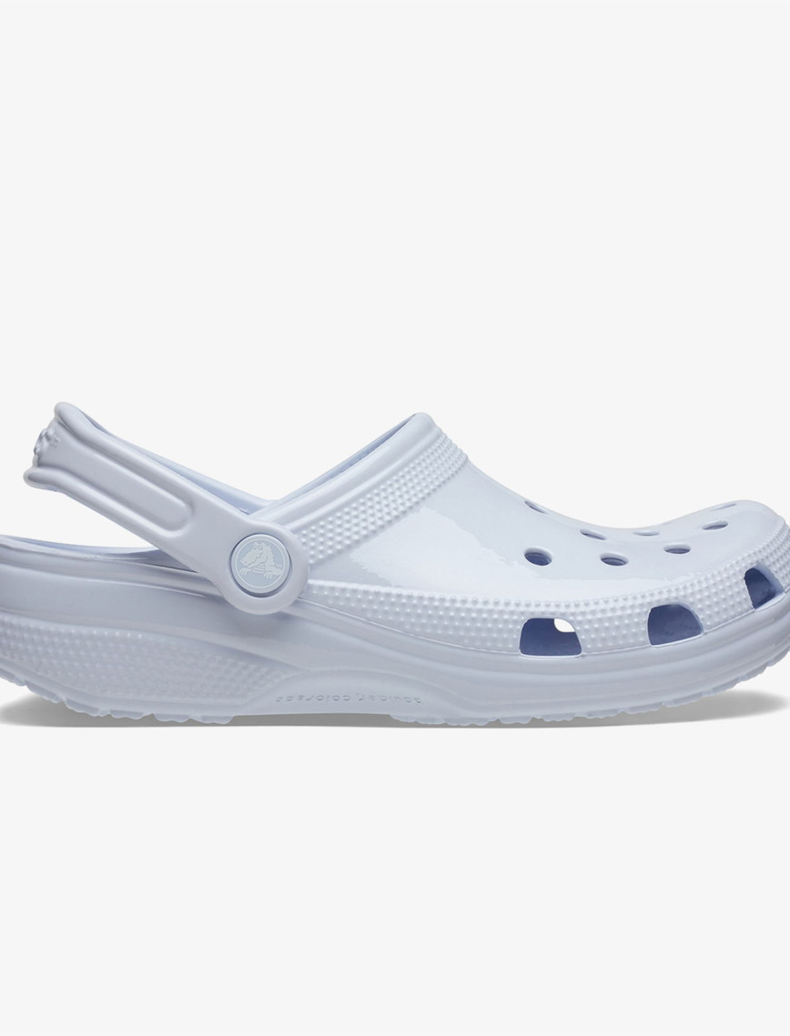Crocs Classic High Shine Clog Kadın Mavi Terlik Crocs Classic High Shine Clog Kadın Mavi Terlik
