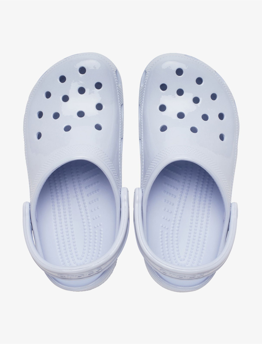 Crocs Classic High Shine Clog Kadın Mavi Terlik Crocs Classic High Shine Clog Kadın Mavi Terlik