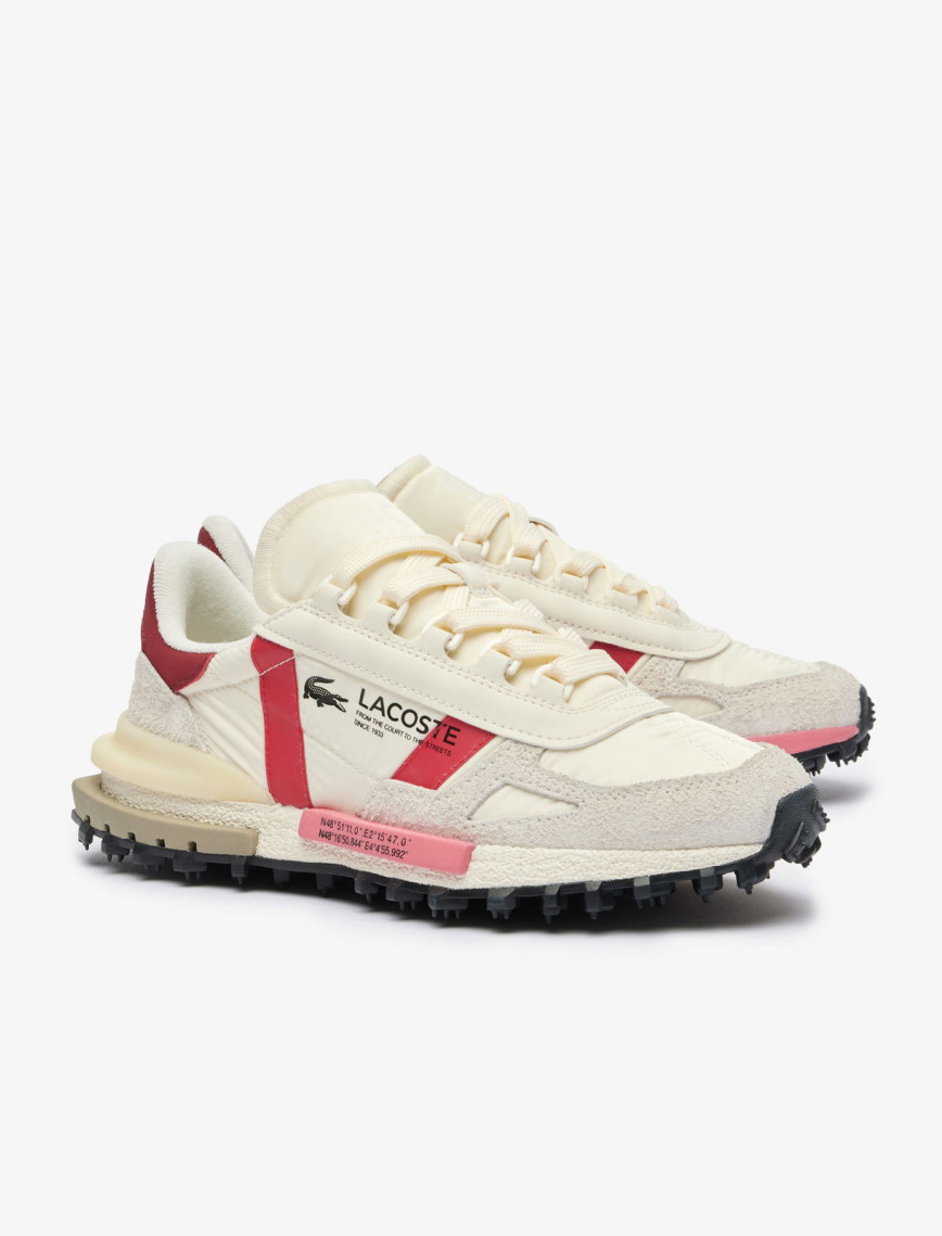 Lacoste Elite Active Kadın Bej Sneaker Lacoste Elite Active Kadın Bej Sneaker