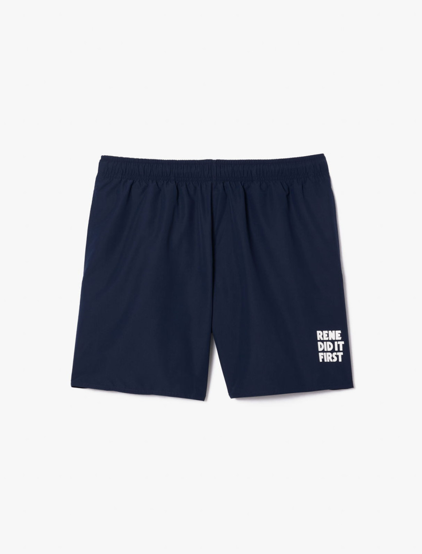 Lacoste Erkek Baskılı Lacivert Mayo Şort Lacoste Erkek Baskılı Lacivert Mayo Şort