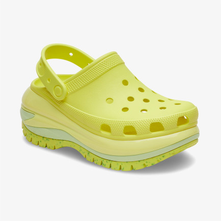 Crocs Classic Mega Crush Kadın Sarı Terlik Crocs Classic Mega Crush Kadın Sarı Terlik
