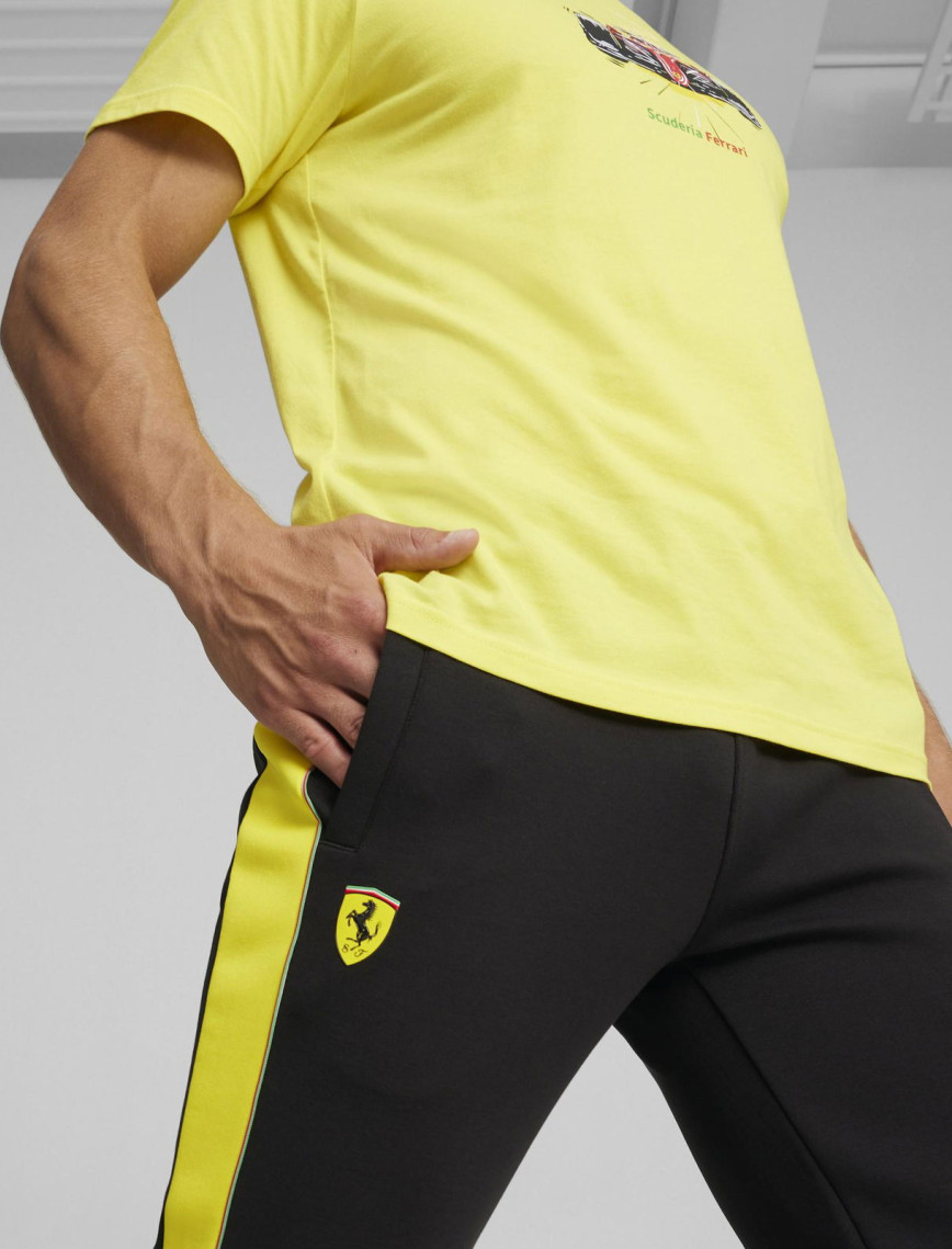 Puma Ferrari Race Iconic T7 Unisex Siyah Pantolon Puma Ferrari Race Iconic T7 Unisex Siyah Pantolon