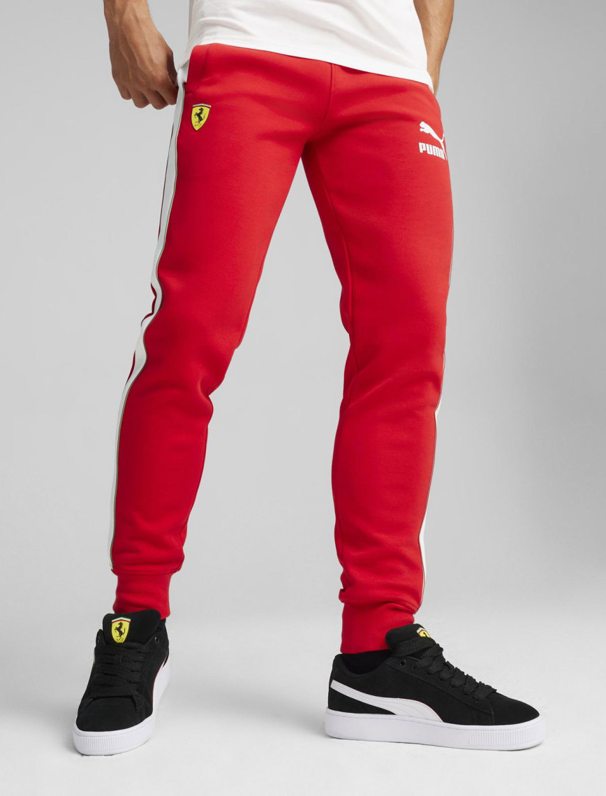 Puma Ferrari Race Iconic T7 Erkek Kırmızı Eşofman Altı Puma Ferrari Race Iconic T7 Erkek Kırmızı Eşofman Altı