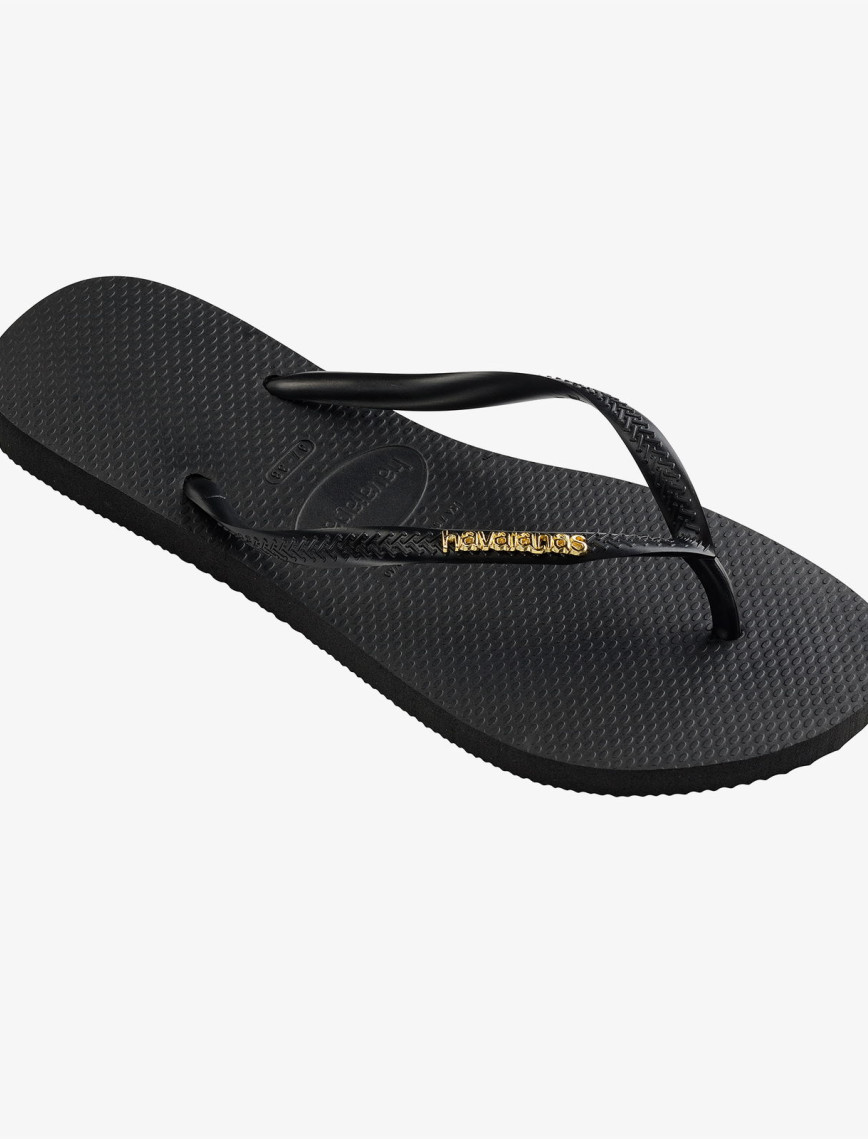 Havaianas Slim Logo Kadın Siyah Terlik Havaianas Slim Logo Kadın Siyah Terlik