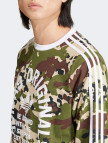 adidas Originals Camo Ls Cali Hf Erkek Beyaz T-Shirt adidas Originals Camo Ls Cali Hf Erkek Beyaz T-Shirt