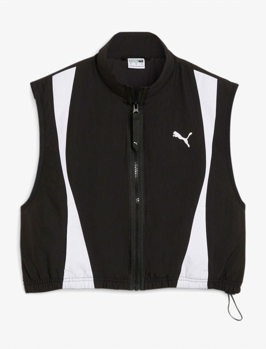 Puma Dare To Woven Vest Kadın Siyah Ceket