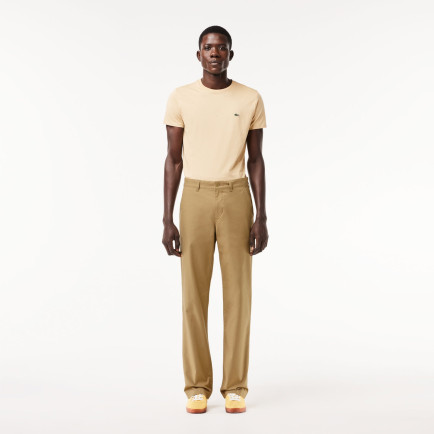Lacoste Erkek Straight Fit Chino Bej Pantolon Lacoste Erkek Straight Fit Chino Bej Pantolon