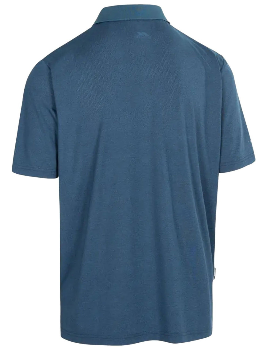Trespass Gedding - Active Shirt Erkek Mavi Polo Tişört