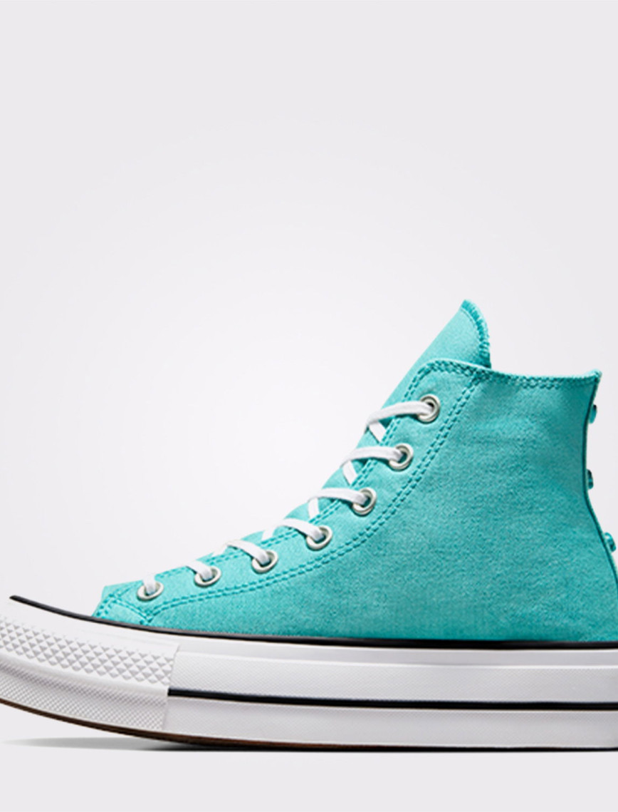 Converse Chuck Taylor All Star Lift Platform Stars Kadın Mavi Sneaker Converse Chuck Taylor All Star Lift Platform Stars Kadın Mavi Sneaker