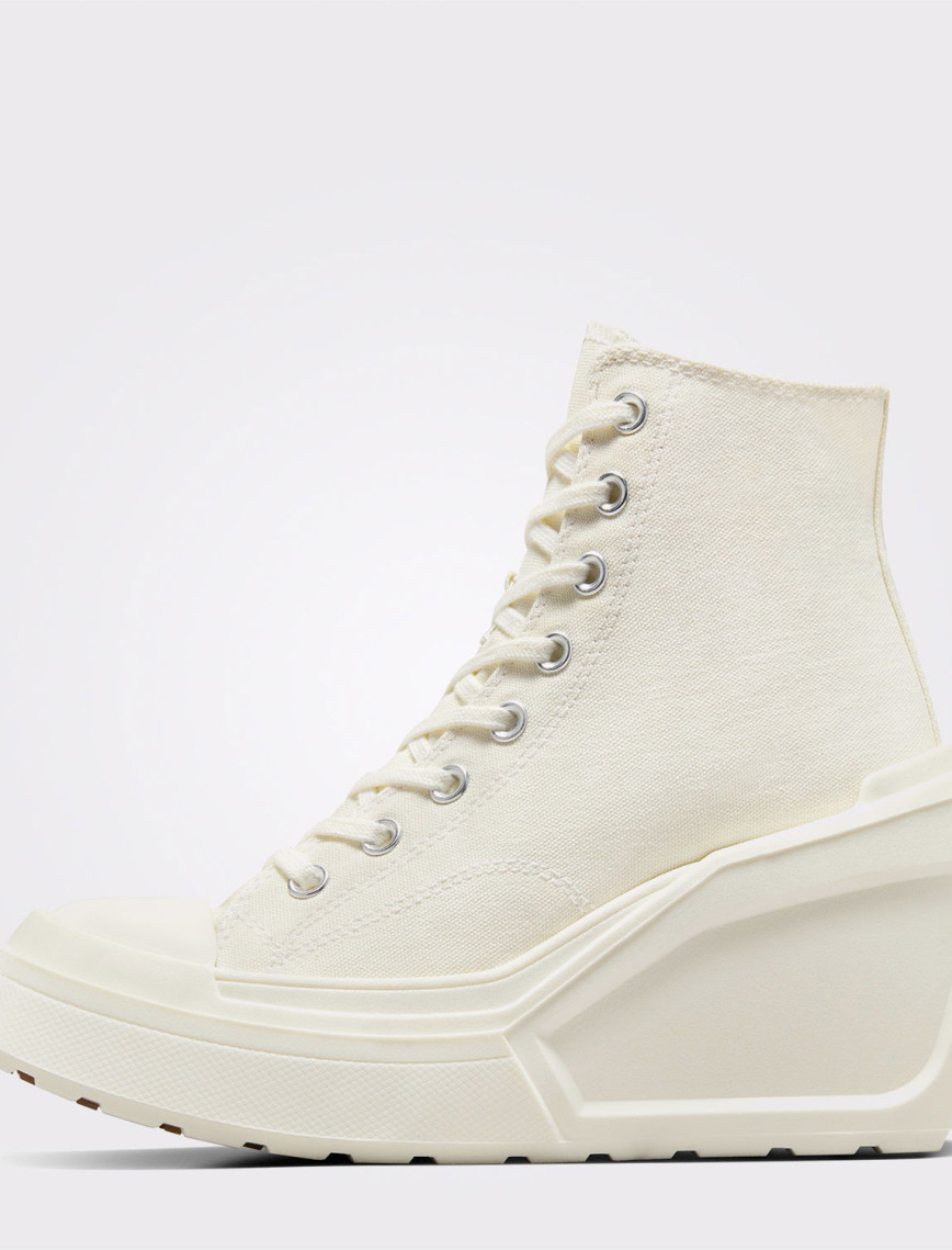 Converse Chuck 70 De Luxe Wedge Unisex Krem Sneaker Converse Chuck 70 De Luxe Wedge Unisex Krem Sneaker