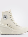 Converse Chuck 70 De Luxe Wedge Unisex Krem Sneaker Converse Chuck 70 De Luxe Wedge Unisex Krem Sneaker