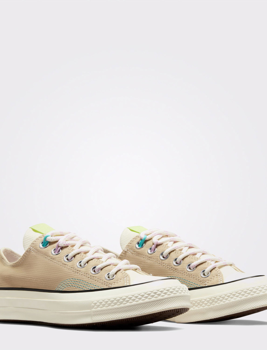 Converse Chuck 70 Cotton Plaid Unisex Bej Sneaker Converse Chuck 70 Cotton Plaid Unisex Bej Sneaker