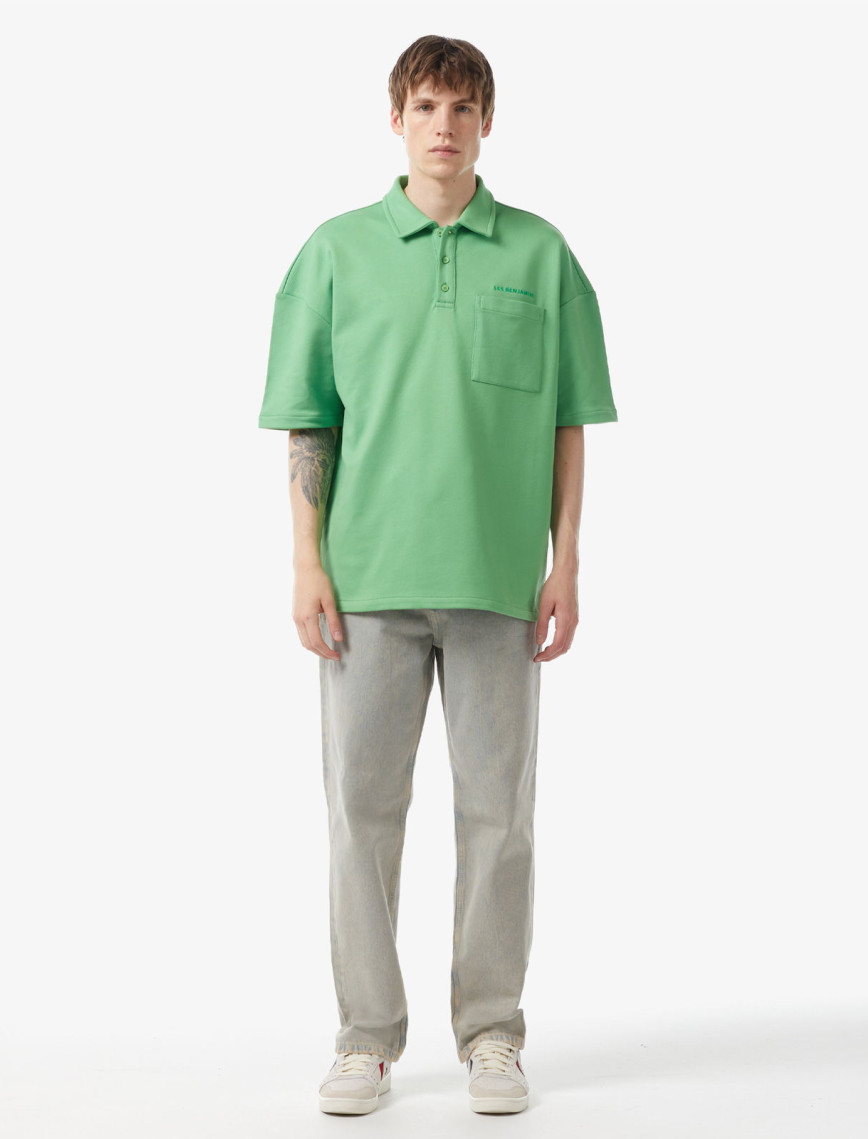 Les Benjamins Essential 305 Erkek Yeşil Polo Les Benjamins Essential 305 Erkek Yeşil Polo