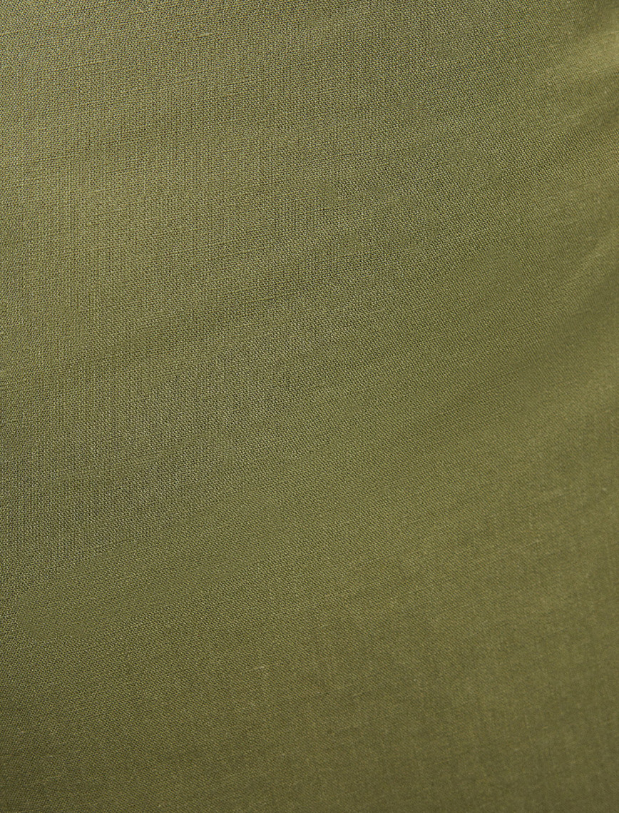 Mavi Keten Karışımlı Yeşil Viskoz Etek 1310521-71855 Mavi Keten Karışımlı Yeşil Viskoz Etek 1310521-71855