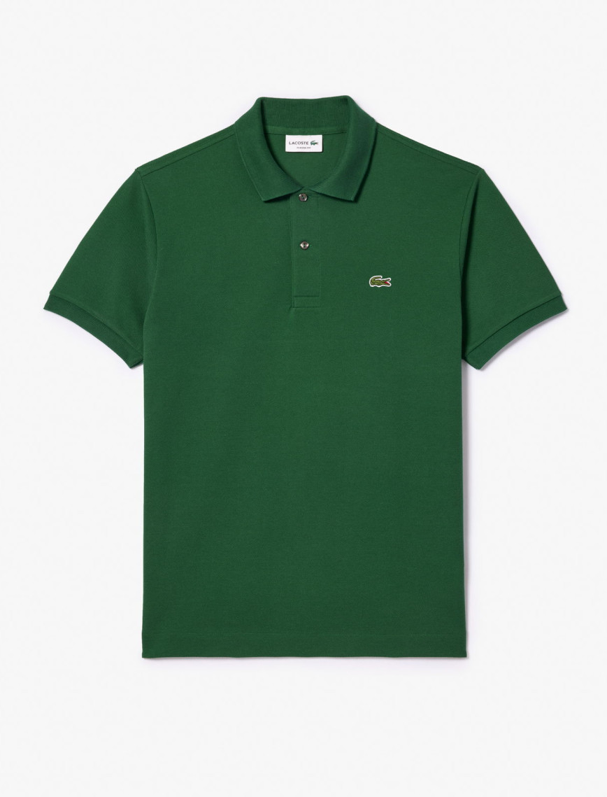 Lacoste L.12.12 Erkek Classic Fit Yeşil Polo Lacoste L.12.12 Erkek Classic Fit Yeşil Polo