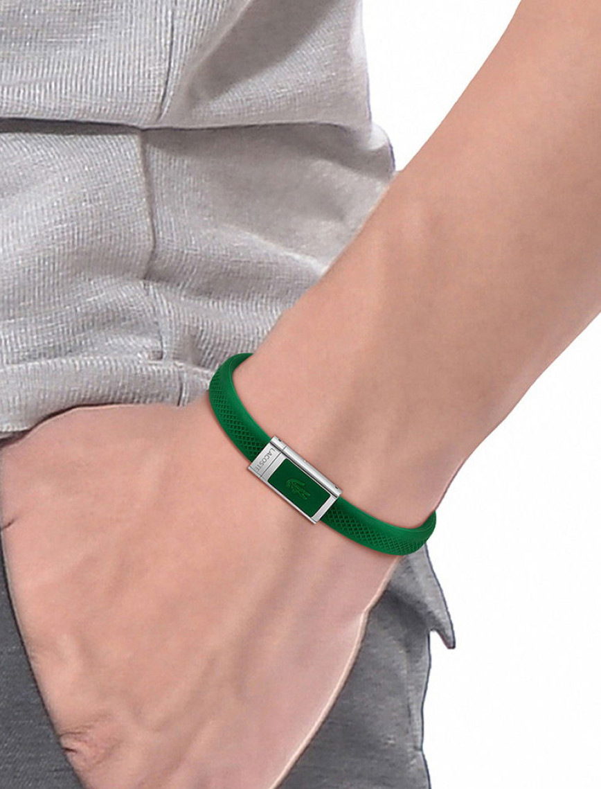 Lacoste L.12.12 Erkek Yeşil Bileklik Lacoste L.12.12 Erkek Yeşil Bileklik
