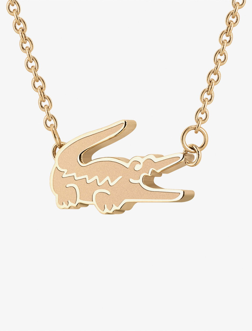 Lacoste Crocodile Kadın Gold Kolye Lacoste Crocodile Kadın Gold Kolye