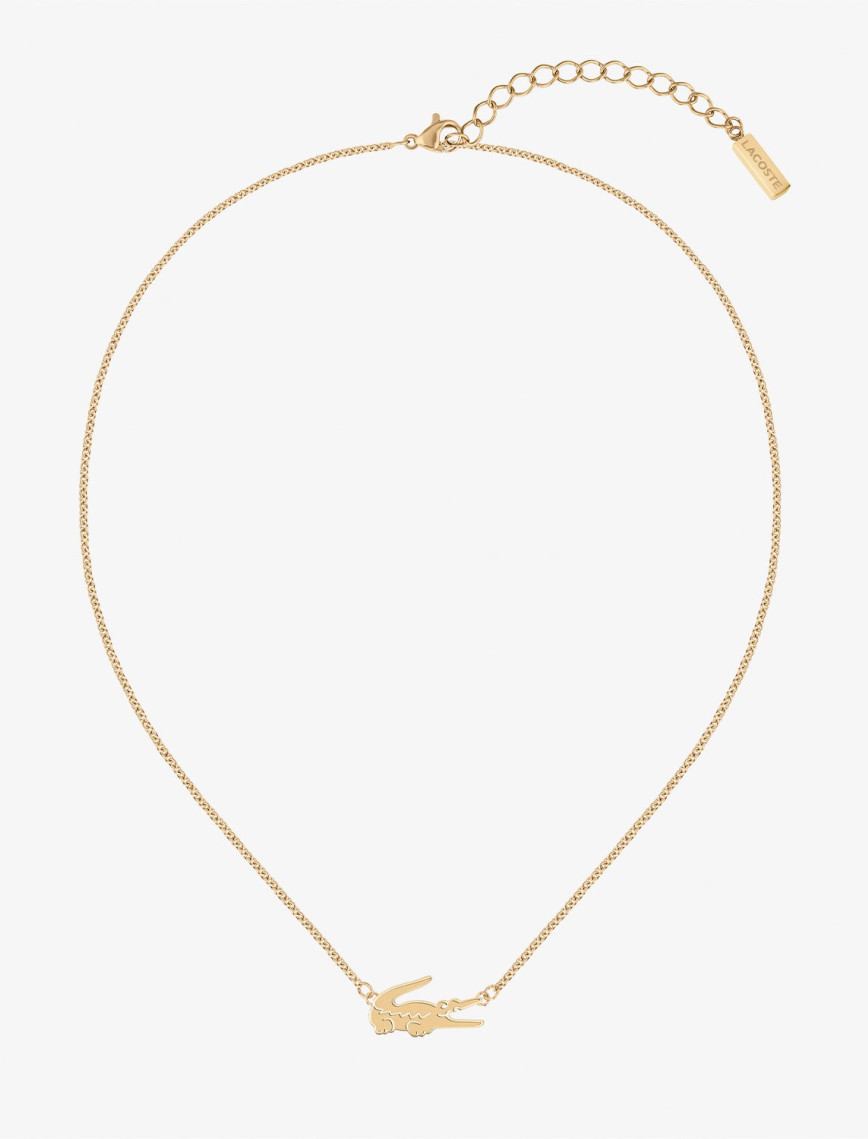 Lacoste Crocodile Kadın Gold Kolye Lacoste Crocodile Kadın Gold Kolye