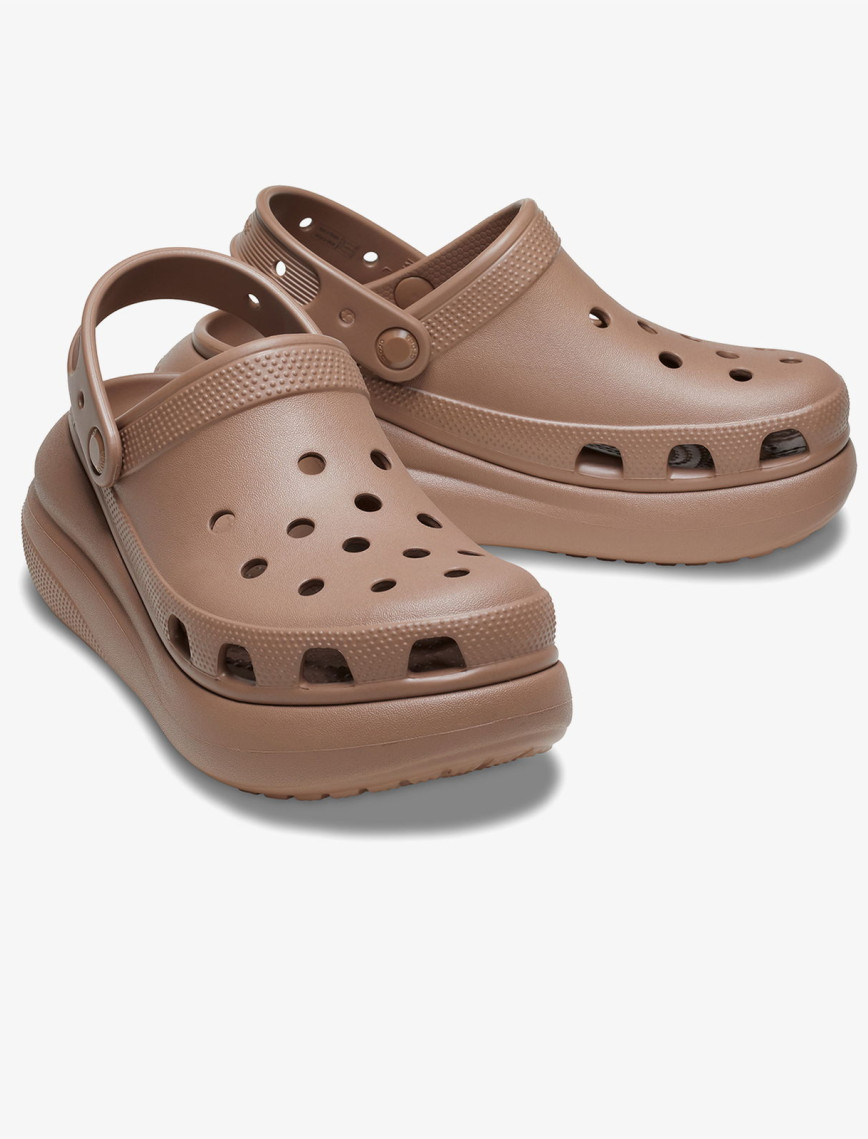 Crocs Classic Crush Kadın Kahverengi Terlik Crocs Classic Crush Kadın Kahverengi Terlik