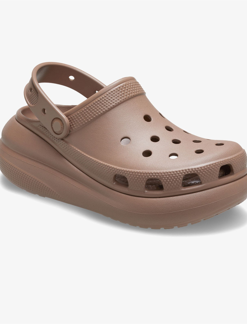 Crocs Classic Crush Kadın Kahverengi Terlik Crocs Classic Crush Kadın Kahverengi Terlik