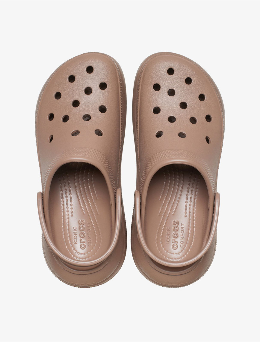 Crocs Classic Crush Kadın Kahverengi Terlik Crocs Classic Crush Kadın Kahverengi Terlik