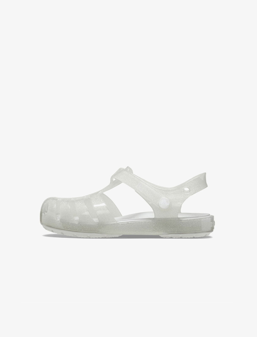 Crocs Isabella Glitter T Bebek Gri Sandalet Crocs Isabella Glitter T Bebek Gri Sandalet