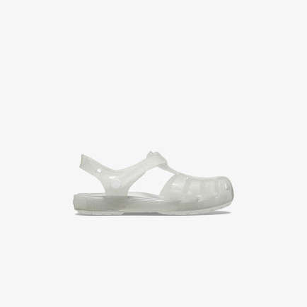 Crocs Isabella Glitter T Bebek Gri Sandalet Crocs Isabella Glitter T Bebek Gri Sandalet
