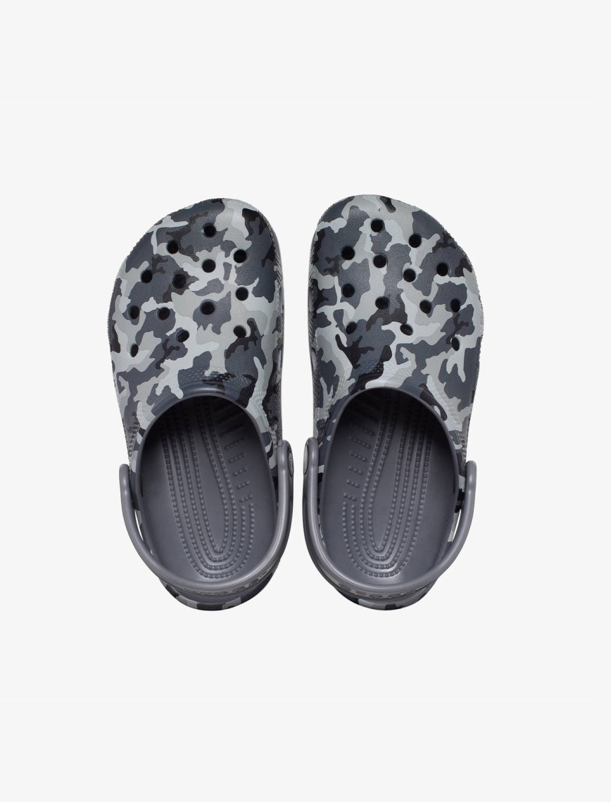 Crocs Classic Camo K Çocuk Siyah Terlik Crocs Classic Camo K Çocuk Siyah Terlik