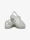 Crocs Isabella Glitter T Bebek Gri Sandalet Crocs Isabella Glitter T Bebek Gri Sandalet