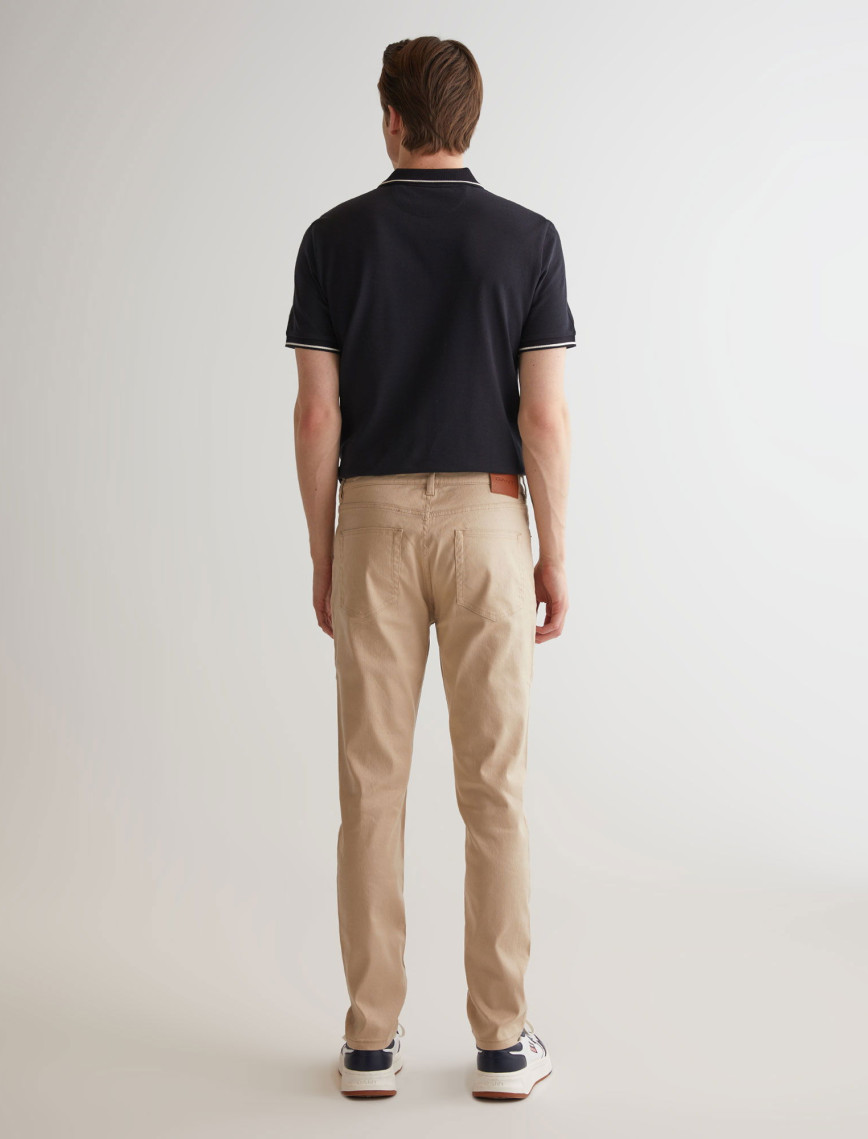 GANT Erkek Bej Slim Fit Pantolon GANT Erkek Bej Slim Fit Pantolon