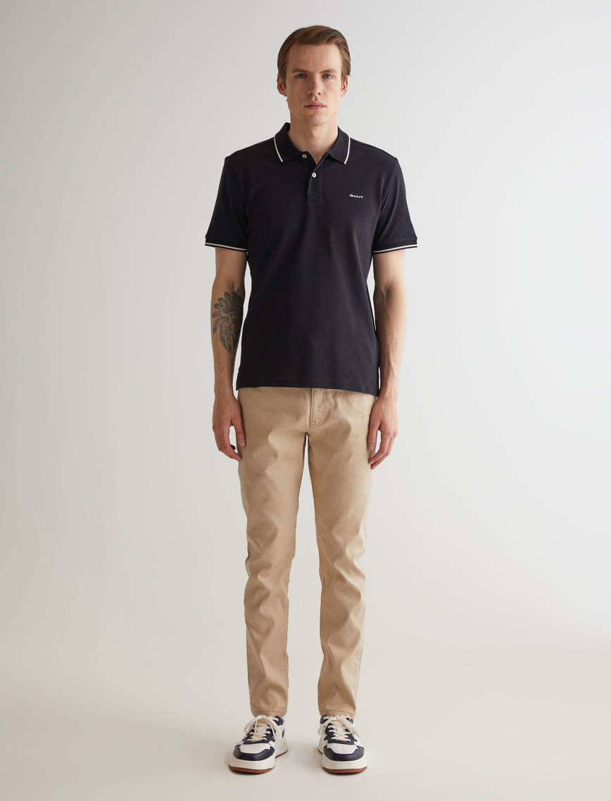 GANT Erkek Lacivert Slim Fit Pantolon GANT Erkek Lacivert Slim Fit Pantolon