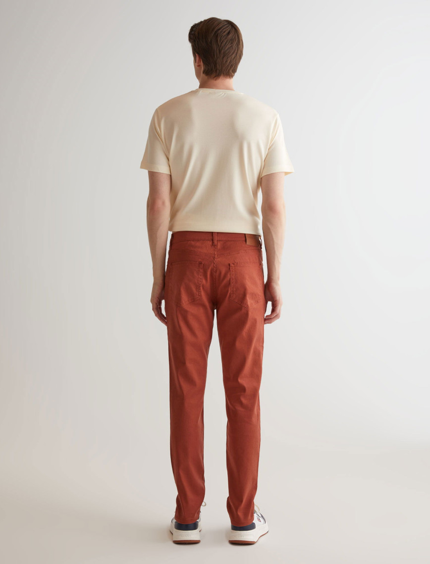 GANT Erkek Kahverengi Slim Fit Pantolon GANT Erkek Kahverengi Slim Fit Pantolon