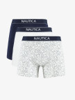 Nautica Erkek Beyaz Desenli 3'lü Boxer Nautica Erkek Beyaz Desenli 3'lü Boxer