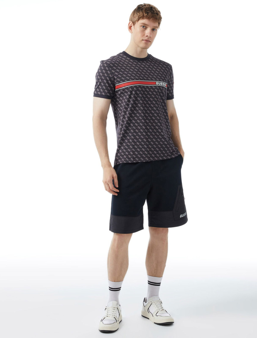 Guess Jamey Mid Organicetch 180 Erkek Siyah T-Shirt Guess Jamey Mid Organicetch 180 Erkek Siyah T-Shirt